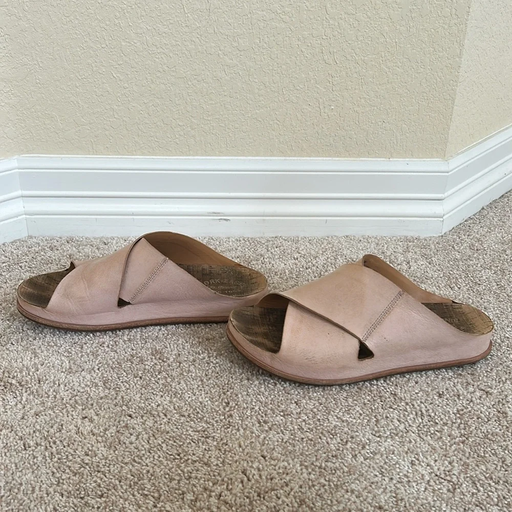 Kork-Ease Tutsi Cross-Band Sandal - Natural Nude